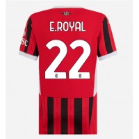 AC Milan Emerson Royal #22 Domaci Dres za Ženska 2024-25 Kratak Rukav